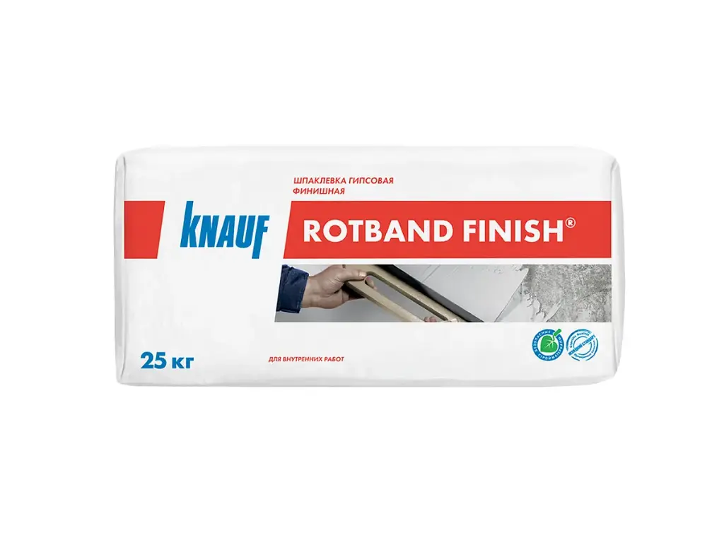Knauf Rotband Finish Gypsum Putty, 25 kg