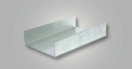 uw deep flange track 52x60x0.6x3000mm knauf