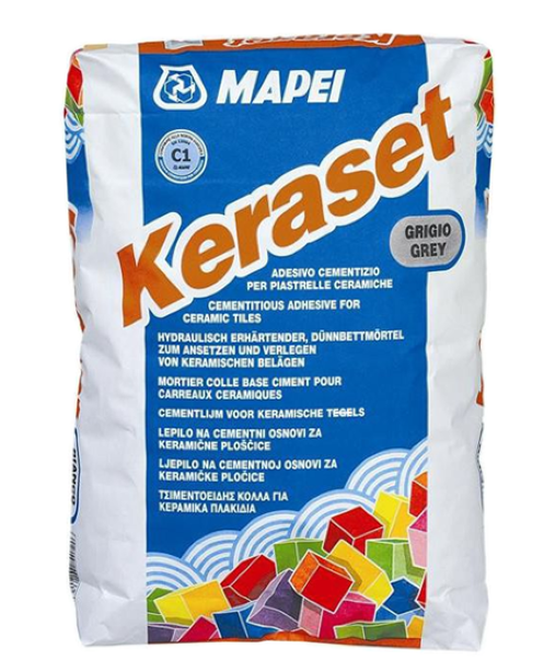 Mapei Keraset Ceramic Tile Adhesive Grey 25 kg