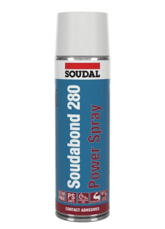 Контактный аэрозольный клей Soudal Soudabond 280