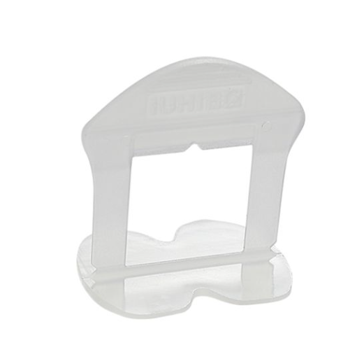 Bihui Levelling Base 1mm Higher Size for 3-18mm Tile 250pcs per Pack White