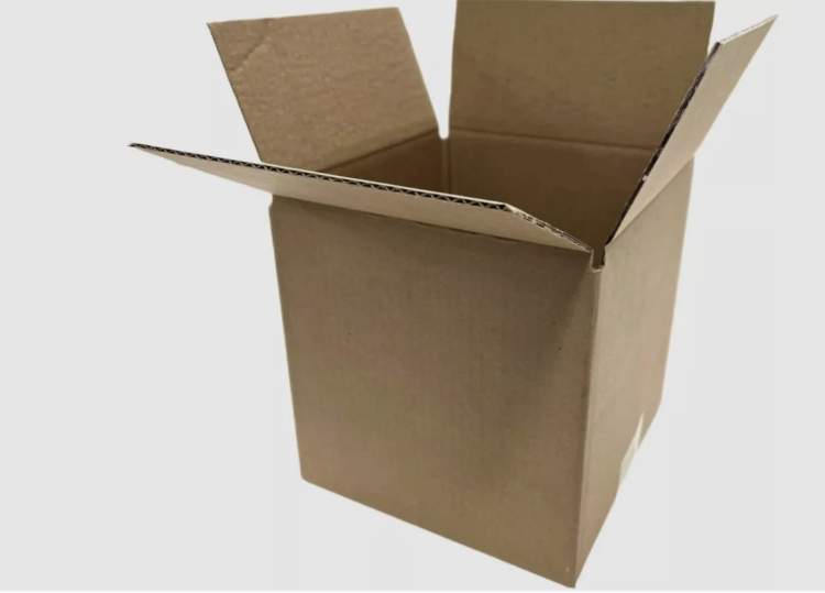 5-Ply Brown Plain Carton Box, 600 × 600 × 600 mm