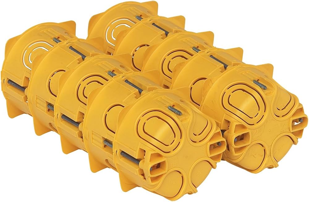 Legrand Batibox Mounting Box Yellow (Pack of 10)