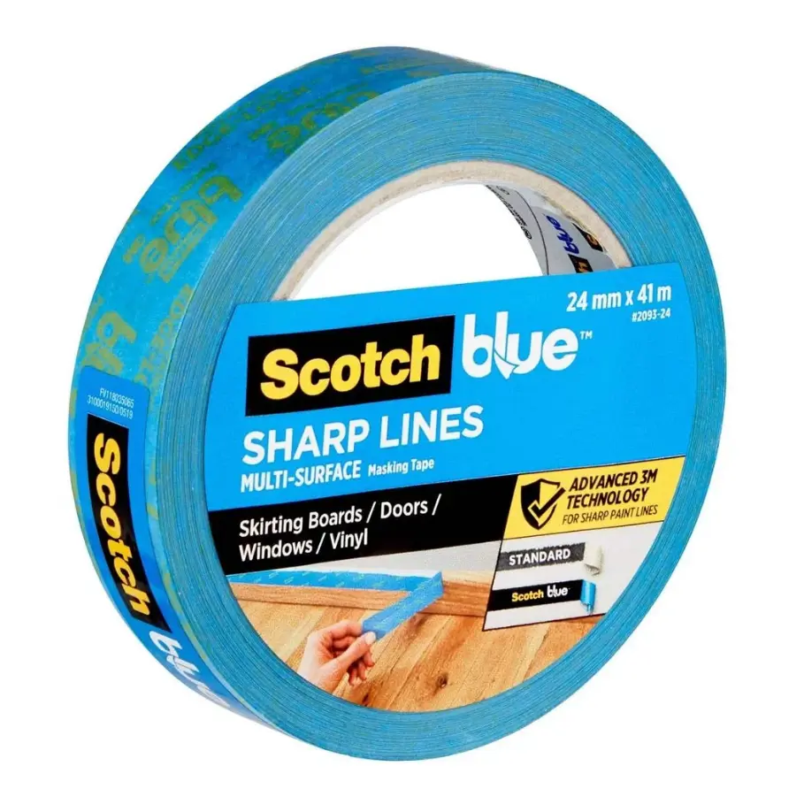 3M Scotch Blue Sharp Lines Advanced Masking Tape 2.4 x 4100 cm