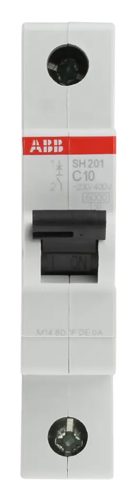 ABB MCB 10A 1P 6kA