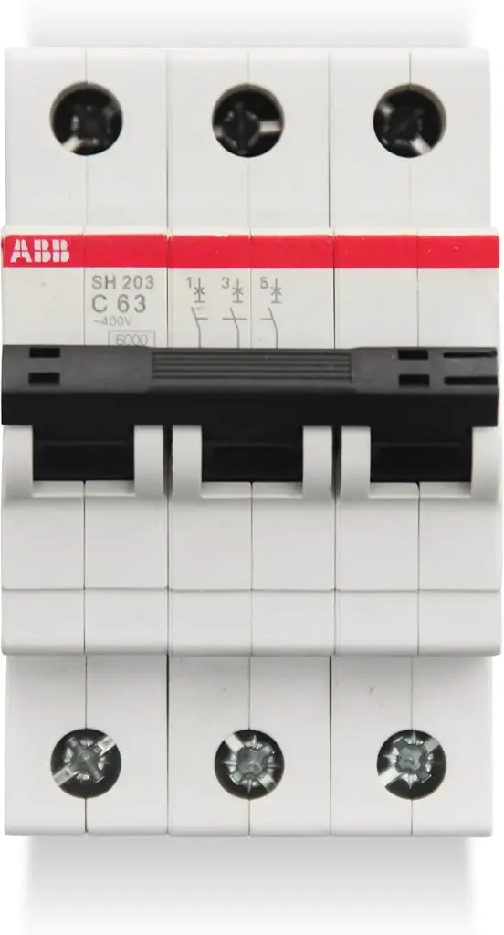 ABB MCB 63A 3P 6kA