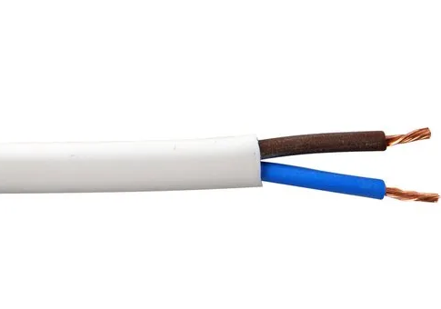 Flexible cable 1.5mm x 2c RR white /METER
