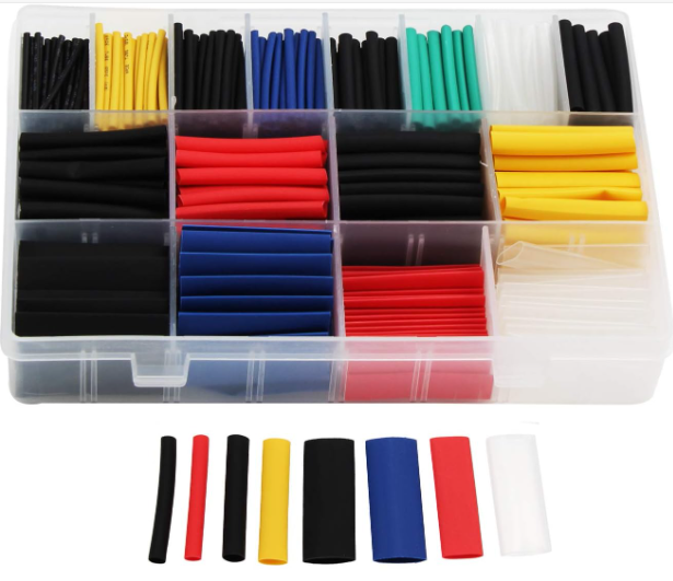 Gowel heat shrinkable tube set 480pcs 2-8mm