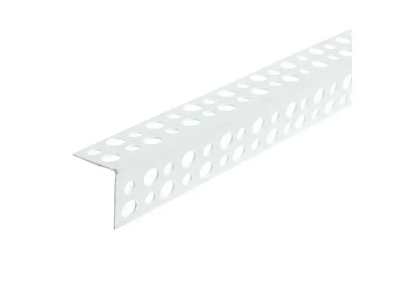 Perforated PVC Angles 22x22 mm (length 2.5 m)