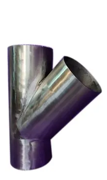 elbow 45d 150x100x100 (y shape )
