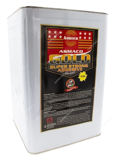 Asmaco contact adhesive gold 15kg can