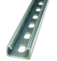 Gowel 41x21x21mm gi slotted channel