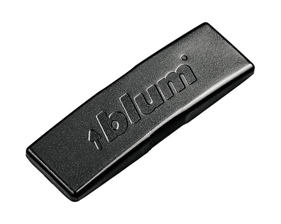 Blum Hinge Cover Cap, Stamped, Onyx Black