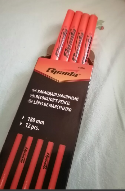SPARTA DECORATOR PENCIL 180 MM 12 PCS/ SET