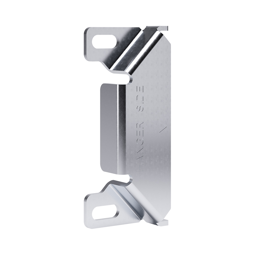 Italiana Ferramenta Anti-Tip Bracket Wall Plate SH ZP 63423200ZN