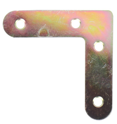 BRACKET CORNER 2X15X62X62MM ZP