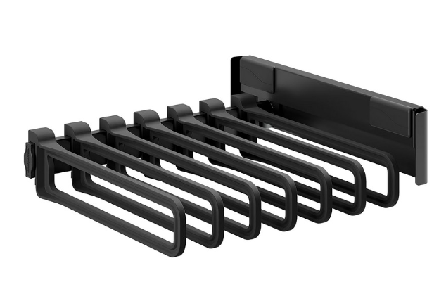 conero side set inside pull out 168H installation depth 475mm powder black 2383897021