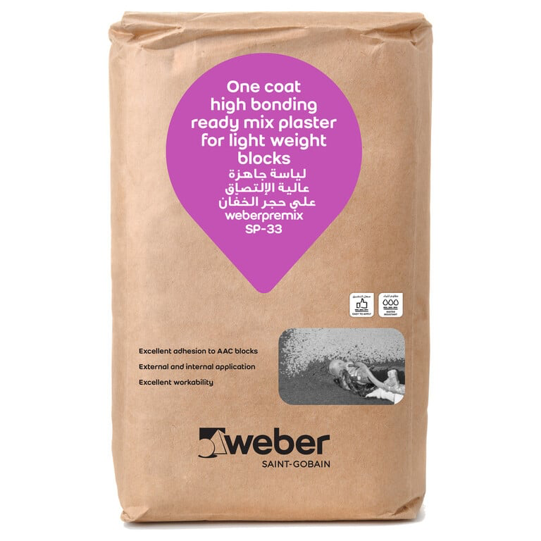 Штукатурная смесь Weber SP33
