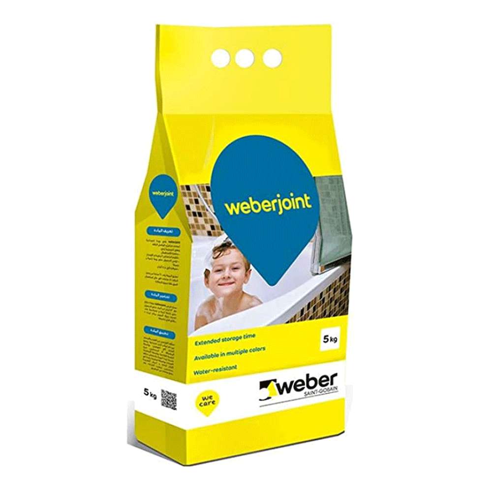 Saint-Gobain Weberjoint Толстая затирка для плитки 121 бежевый 5 кг