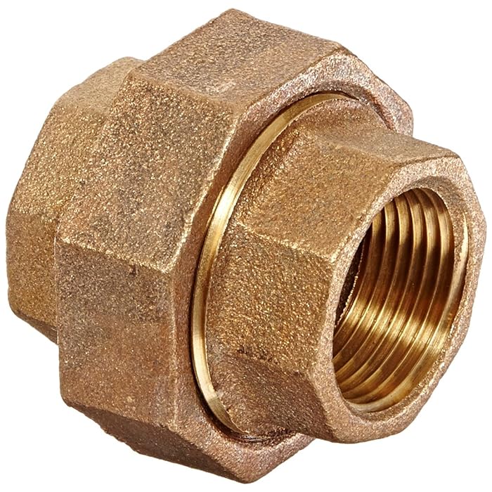 Латунный штуцер 3/4” Г/Г