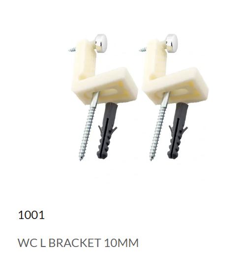 WC FIXING HOOK L TYPE SET