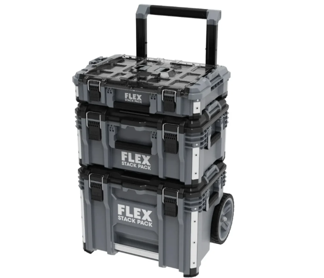 FLEX TK-L SP Set-1 Stack Pack Modular Storage System with Trolley