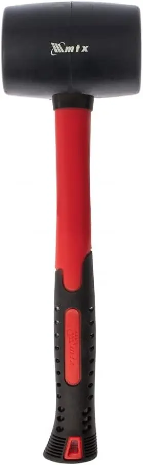 MTX Rubber Mallet with Fiberglass Handle, 450 g