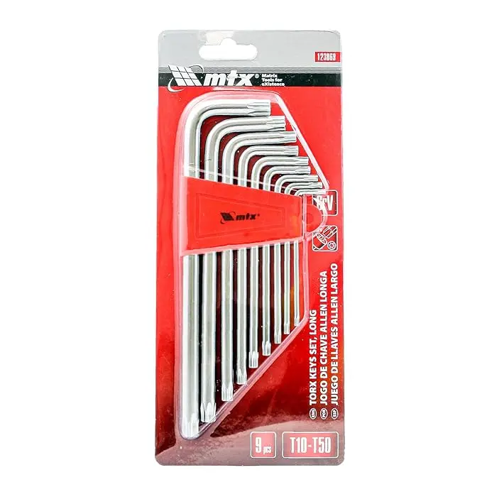 Набор Torx MTX Satin Long, 9 шт.