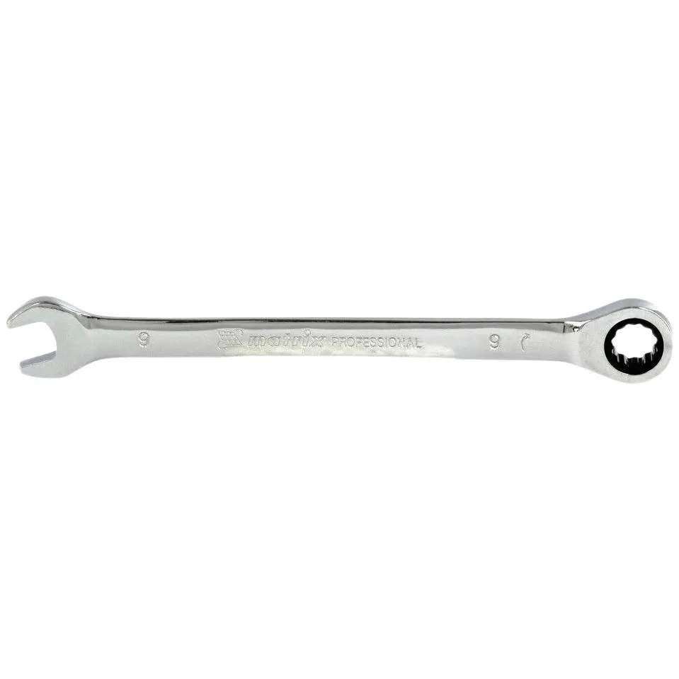 MTX Combination Ratchet Wrench, 9 mm, CrV