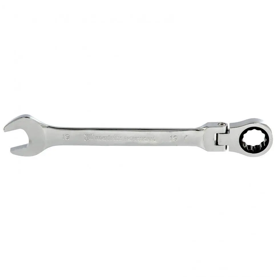 MTX Joint Combination Ratchet Wrench, 19 mm, CrV
