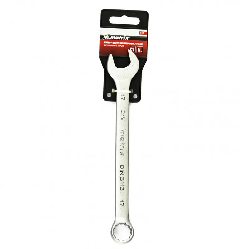 MTX Combination Spanner, 17 mm, CrV