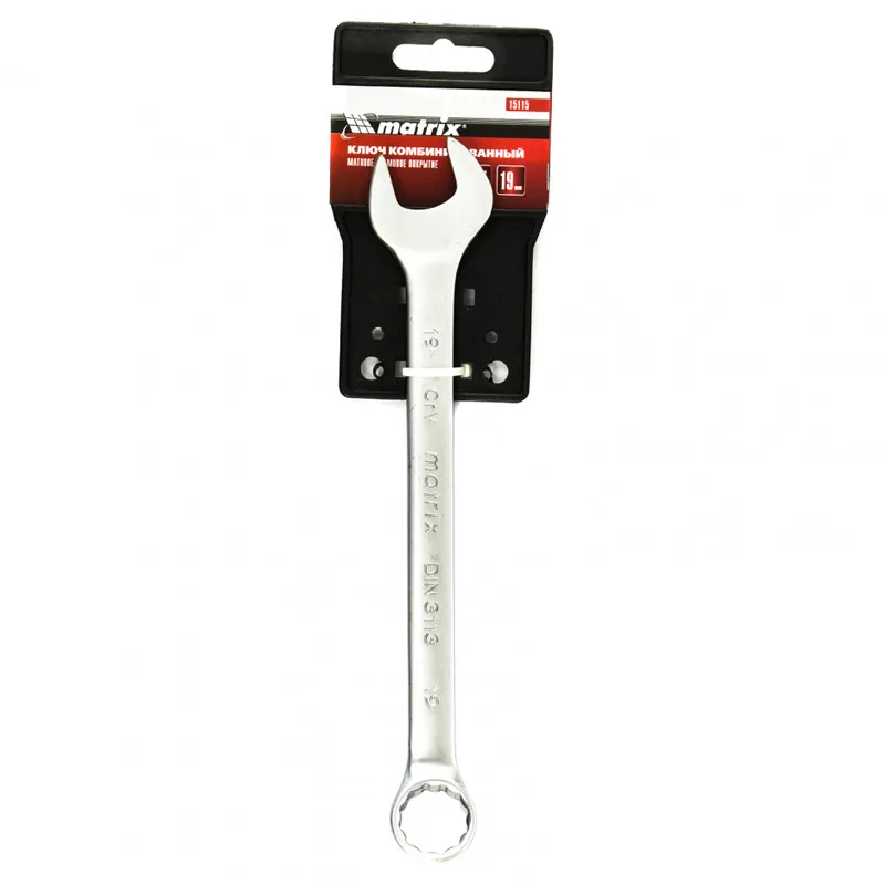 MTX Combination Spanner, 19 mm, CrV