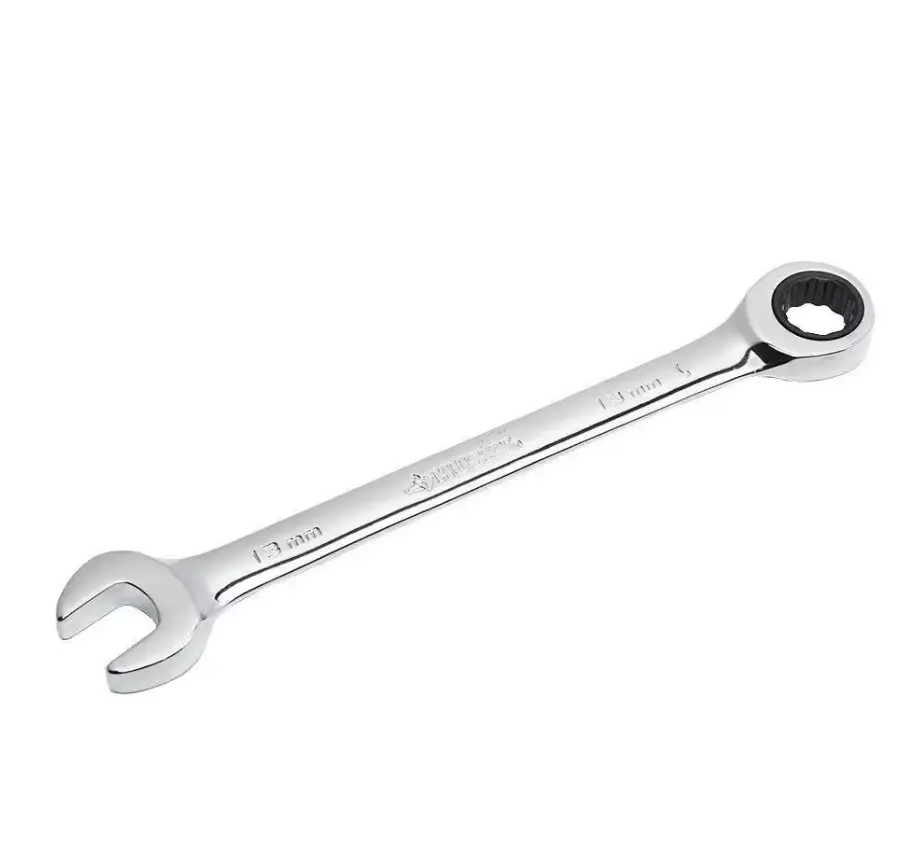 Denzel Ratcheting Combination Wrench, 13 mm