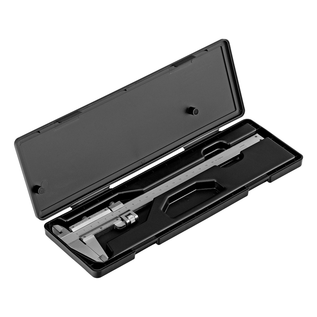 MTX Slide Gauge, 200 mm, 0.02 mm Interval, Depth Gage, Double Scale, Metal / Штангенциркуль, 200 мм, цена деления 0.02 мм, с глубиномером, двойная шкала, металл — 3163259