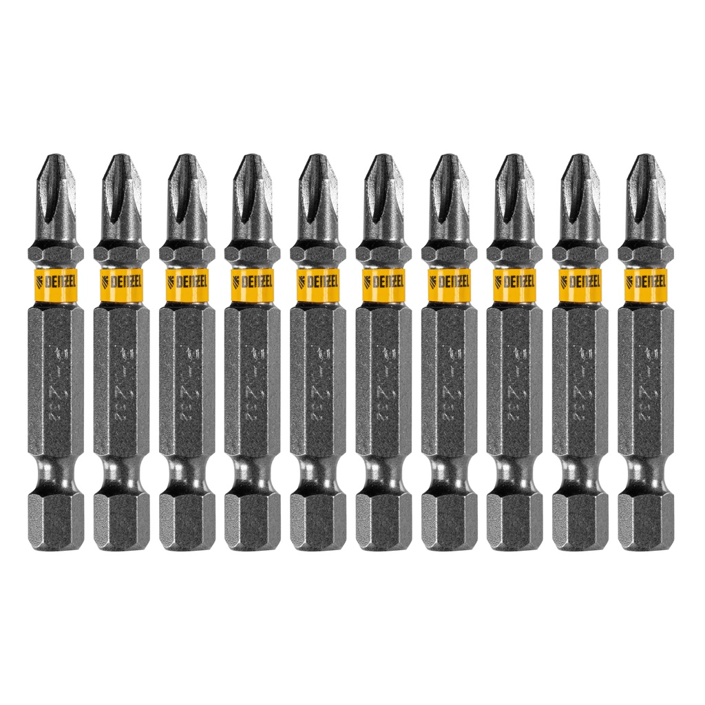 Bit set, PH2x25, S2 steel, 20 pcs,, plastic box// Denzel 11681