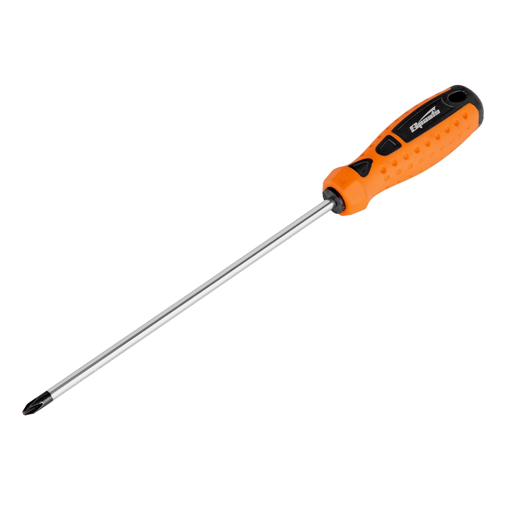 Screwdriver "Point", PH2х200 мм, CS, 2c handle// Sparta 11779
