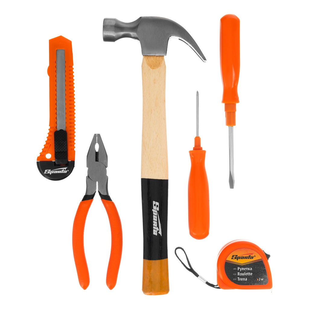 6 PCS TOOLS KIT// Sparta