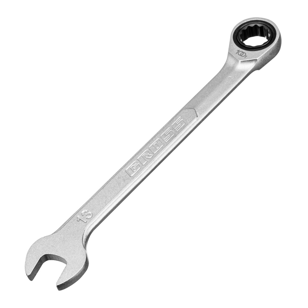 Combination ratchet wrench 13 mm// Gross 14851
