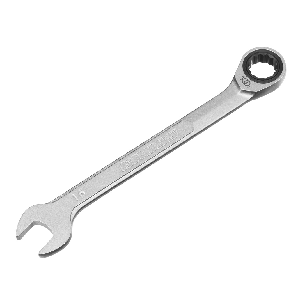 Combination ratchet wrench 16 mm// Gross 14854