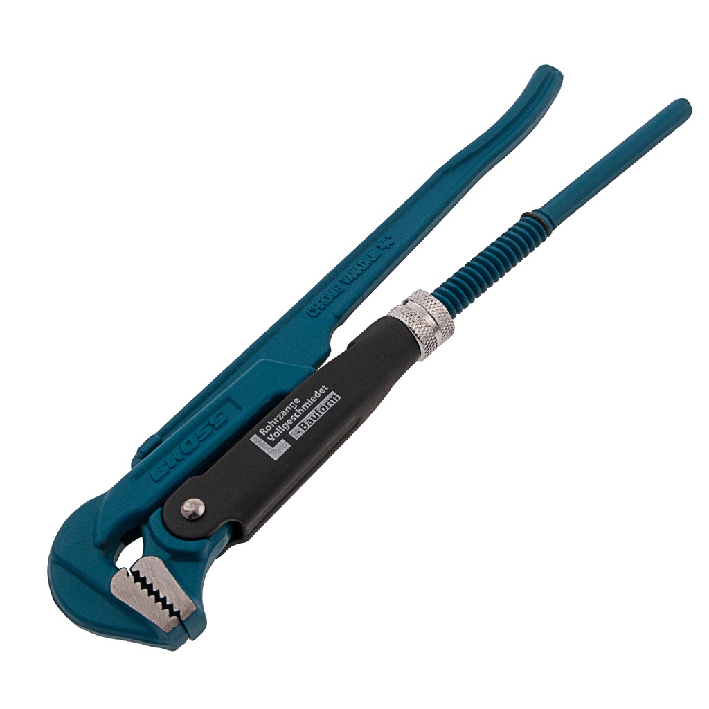 Pipe wrench №0, 3/4 " solid forced CrV L - type// Gross