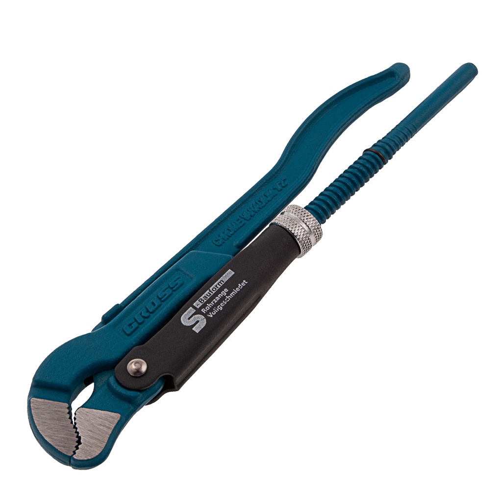 Pipe wrench №0, 0,5 solid forged CrV S - type// Gross