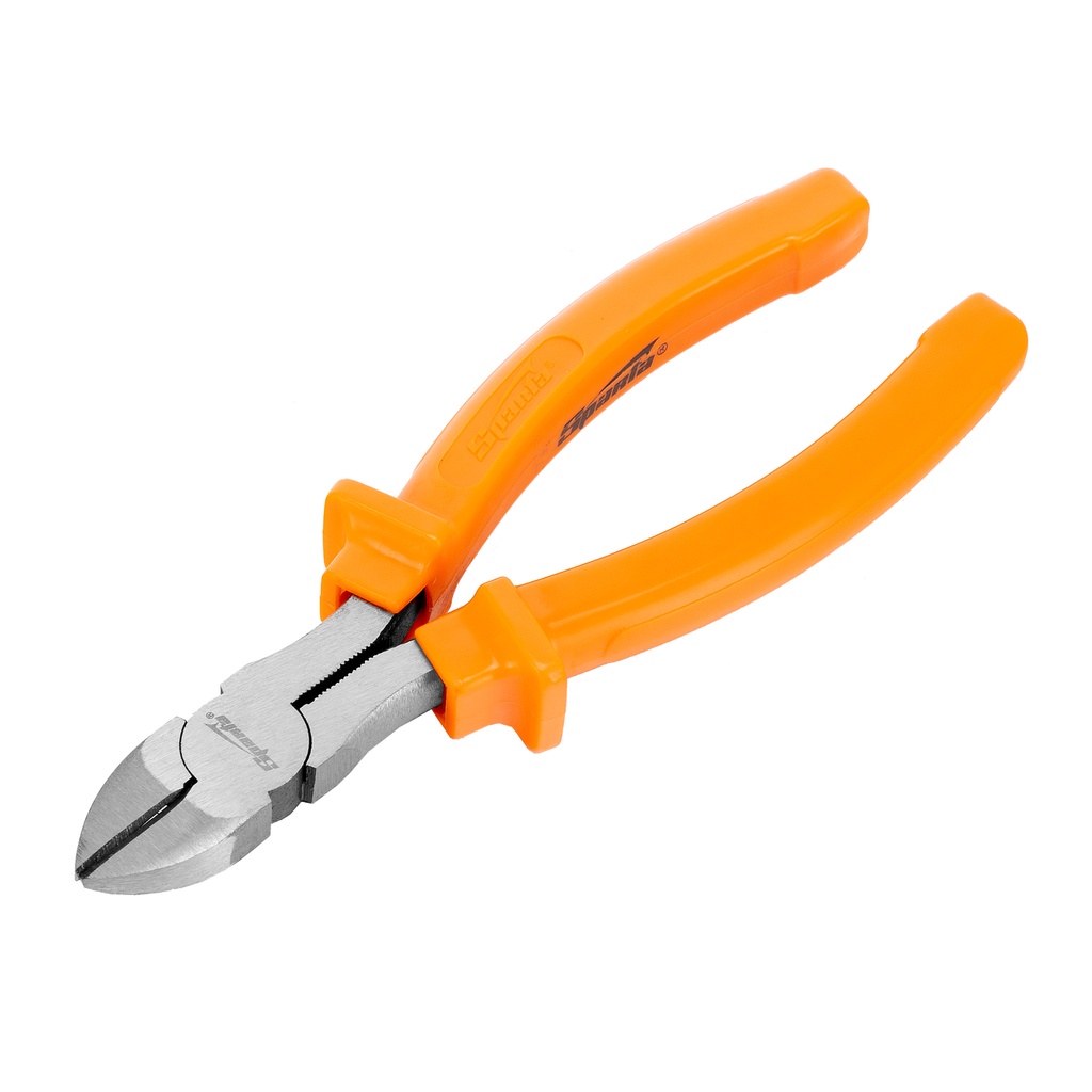 Side-cutting pliers 160mm with plastic handles, polished, Classic line// Sparta 17558
