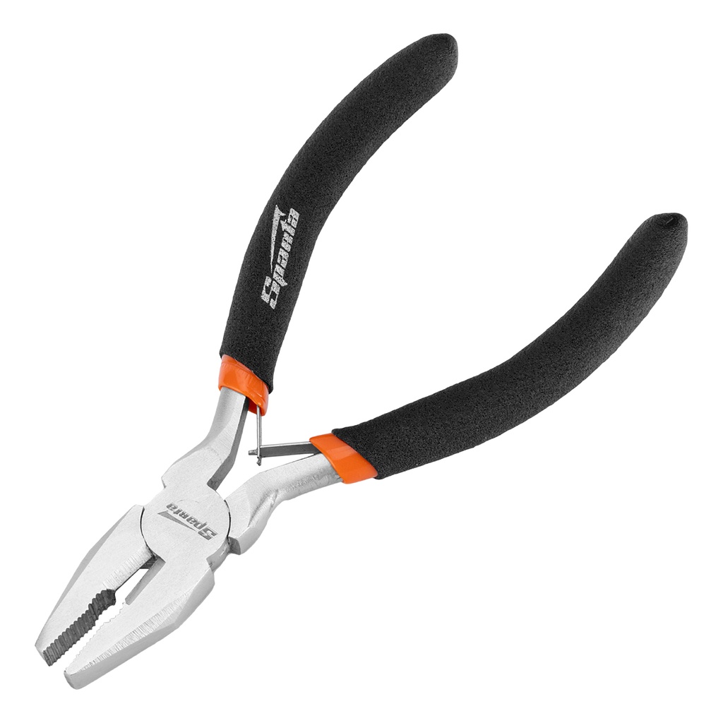 130mm Pliers with two-component handles, nickel-plated, autounlocking// Sparta 17826