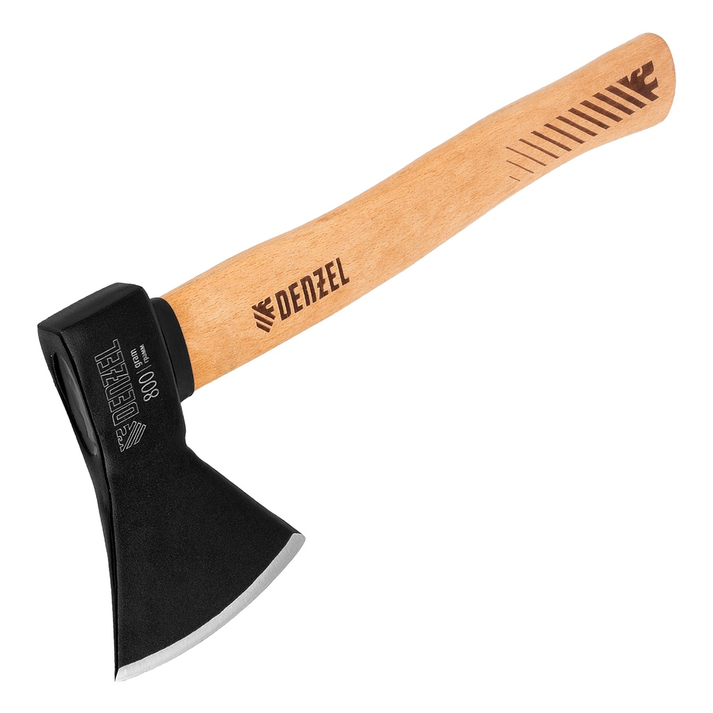 Axe, 800 g, forged, beech handle// Denzel 21633
