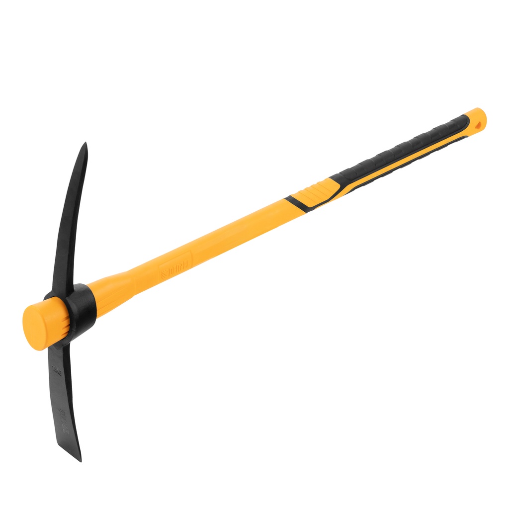 Pick mattock, 1500g, narrow, 900mm TPR Fiberglass handle// Denzel 21834