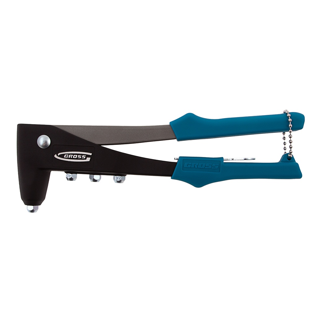 Hand Riveter, moulded, rivets 2,4-4,8mm// Gross 40401