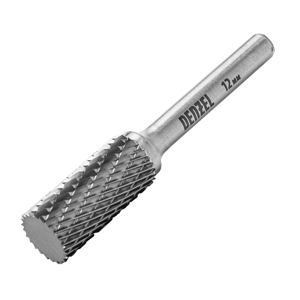 Denzel Carbide Burr Bit Type A, Cylindrical 12 mm