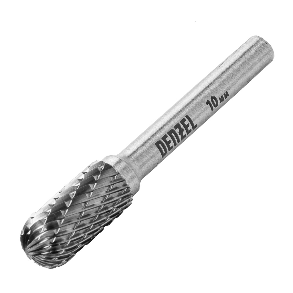 Denzel Carbide Burr Bit Type C, Radius Cylinder 10 mm