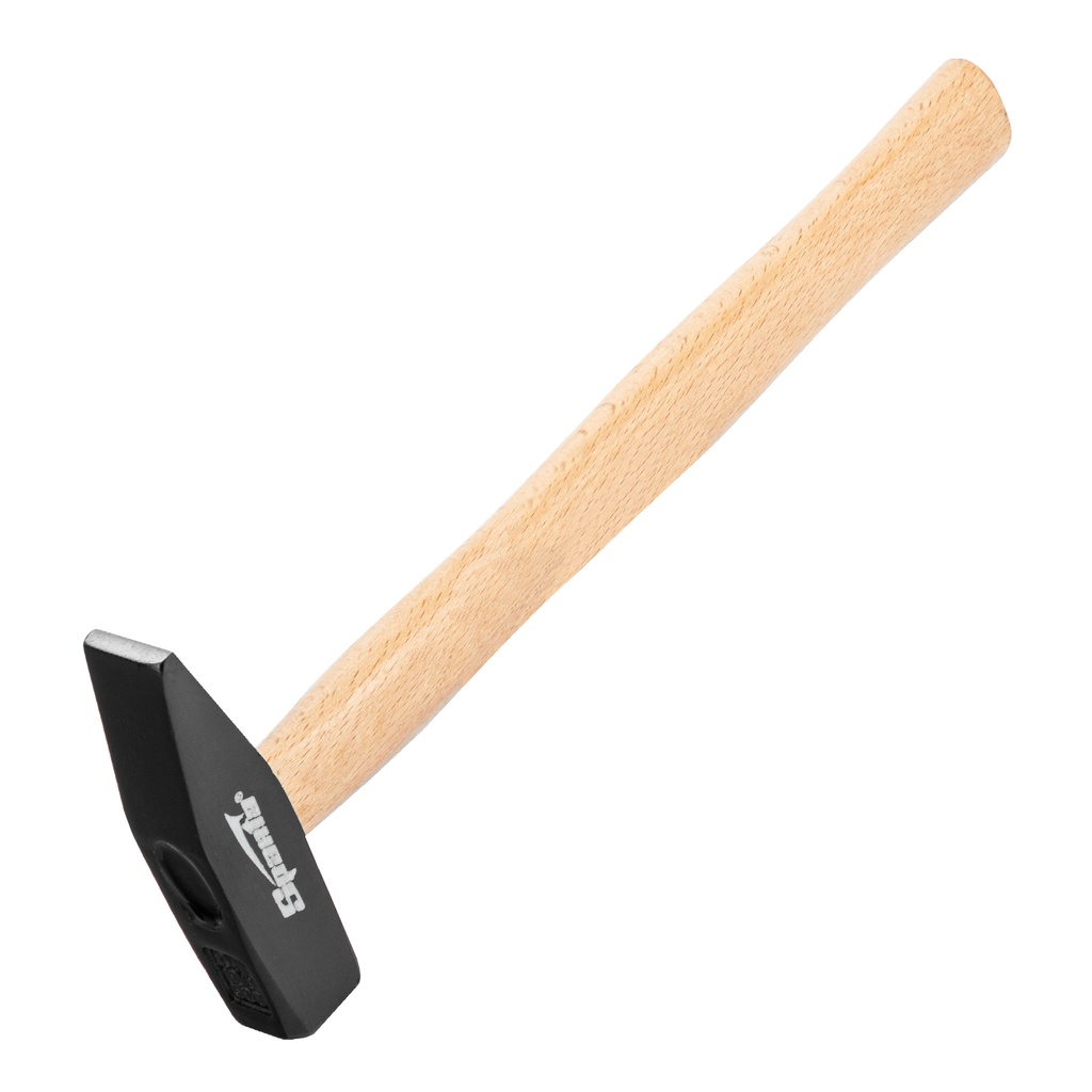 Machinist's hammer with wooden handle, 500 g, square peen// Sparta 102105