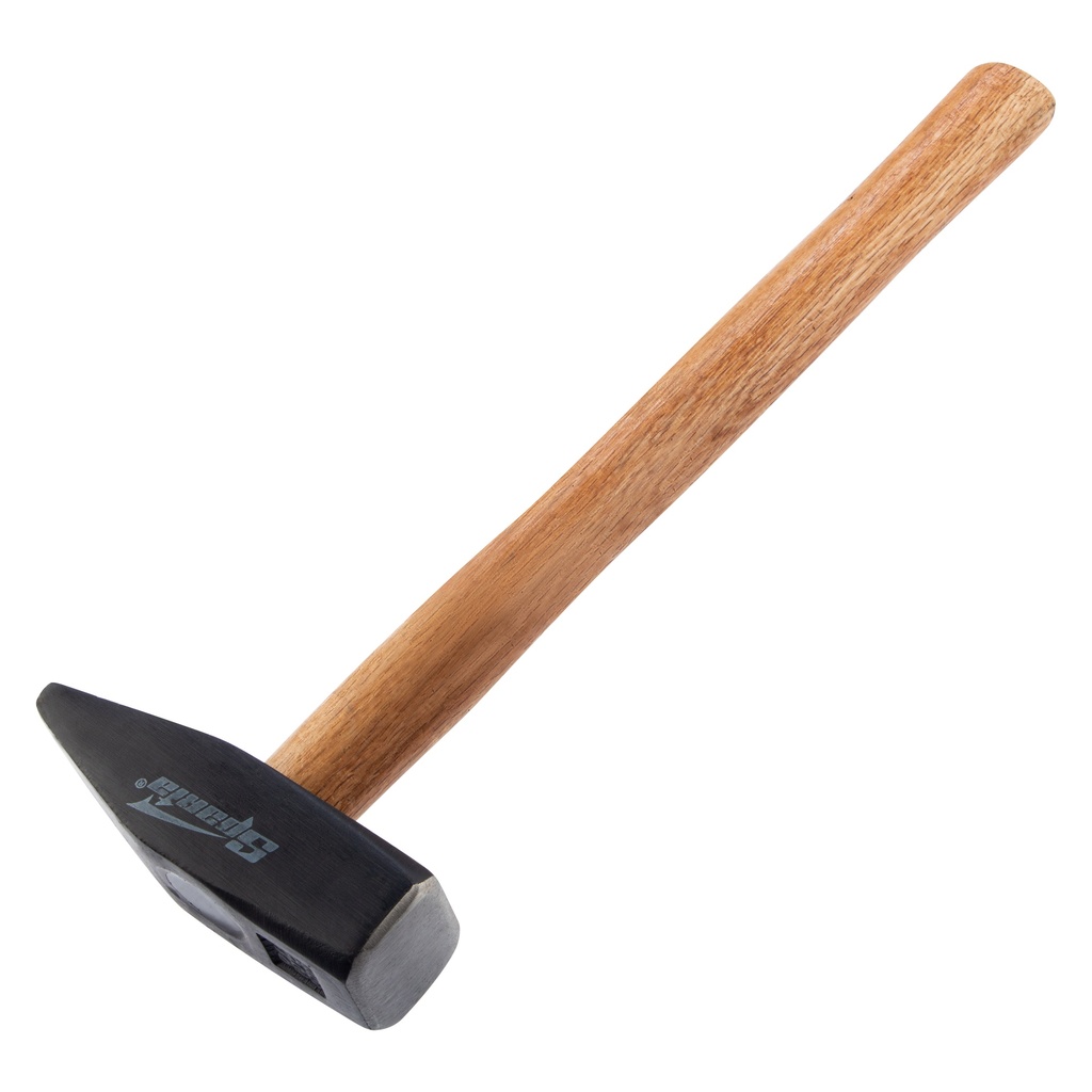 Machinist's hammer with wooden handle, 1000 g, square peen// Sparta 102185